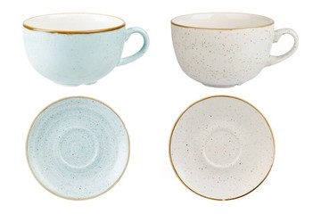 英國Churchill 點藏系列 - 400ml早餐杯盤組 杯子 盤子(共兩色可選)