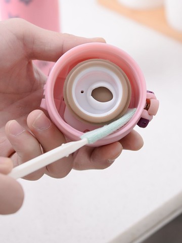 進口保溫杯蓋清潔刷奶瓶清洗刷奶嘴去漬小刷子凹槽縫隙除塵刷