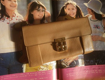 【老時光 OLD-TIME】早期二手老包西班牙製CHLOE長皮夾