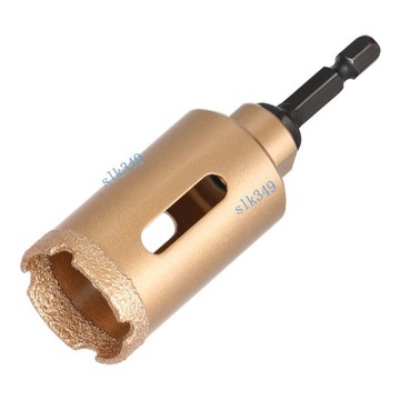 ✨ 華泰五金行✨滿99出貨 1/4六角柄幹打全瓷磚打孔鑽頭玻璃開孔器6電動扳手電鑽起子機專用