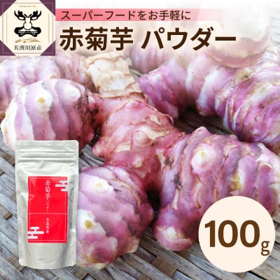 赤菊芋 パウダー 100g 