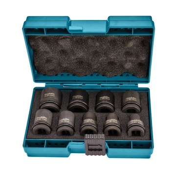 MAKITA 牧田 D-41517 1/2"套筒組 可插銷  4分套筒 9件組 套筒 電動 氣動 手動 衝擊 扳手