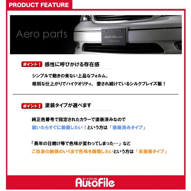 200系ハイエース 4型 標準 シルクブレイズ アイライン 塗装済 代引不可