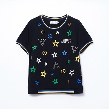 CLL 巧玲瓏 趣味幾何花型印花上衣 2903119