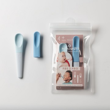 miniware 蹺蹺板兩用湯匙組-寧靜海藍