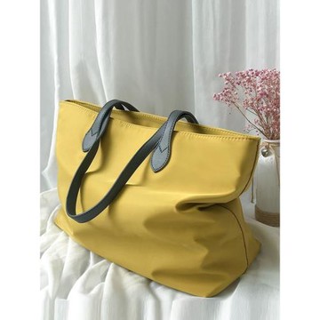 托特包女大容量2025新款網紅大包包手提購物單肩包尼龍牛津帆布包