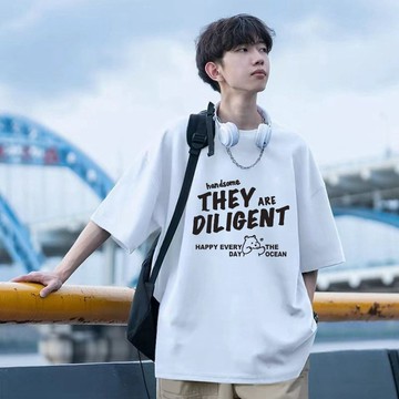 台灣出貨 M-8xl上衣 厚磅短t   打底衫 潮牌t恤 百搭 韓版 痞帥 ins風 休閒t