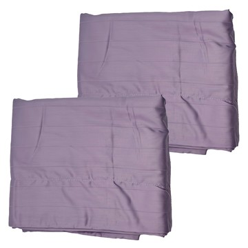 A-nice 雅妮詩 天絲枕套 60s緹花  75 x 48cm  淺紫  2個