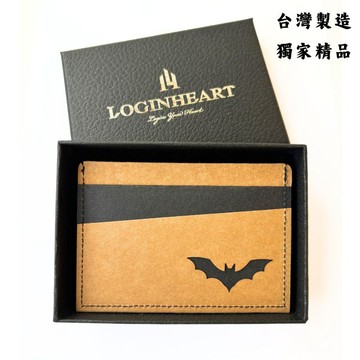 LOGINHEART｜福・棕黑 全防護屏蔽感應卡夾 名片夾  5卡層皆受屏蔽 防盜刷 防消磁 台灣製造獨家精品