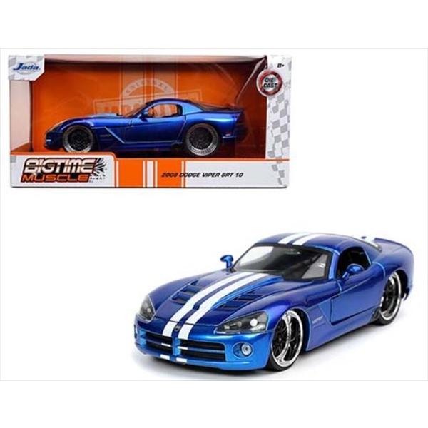 ミニカー 1/24 JadaTOYS 2008 ダッジバイパー SRT10 青色 2008 Dodge Viper SRT 10 予約商品 |  LINEショッピング