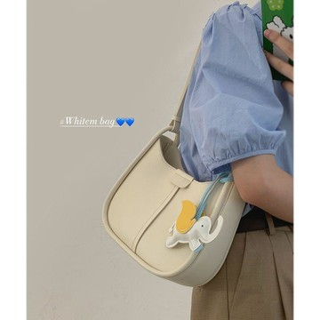 女包 腋下包 側背包 單肩包 斜背包 通勤包 手提包韓系小衆質感腋下包包女2026新款潮時尚韓版馬鞍包百搭單肩斜挎包