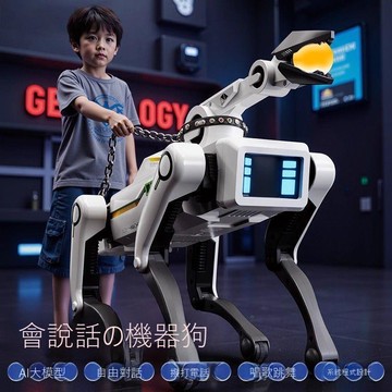 免運 公司貨 智能機械狗 機器狗ai新款人工智能編程禮品機械狗遙控3男孩生日禮物6禮品套裝 可開發票 全館五折 工廠現貨直銷 新品特價 d11241