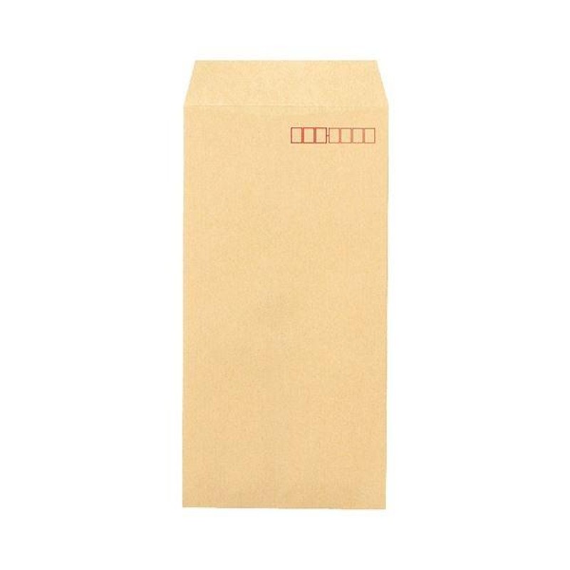 ピース Ｒ４０再生紙クラフト封筒 角２ ８５ｇ／ｍ2 業務用パック