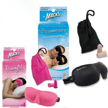 美國 Mack’s 3D立體眼罩 + 泡棉耳塞
