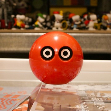 𝗈𝗅𝖽𝗍𝗈𝗒𝗌𝗍𝖺𝗍𝗂𝗈𝗇 早期 太空年代 貓頭鷹 存錢筒 紅色款 老物 設計單品 擺飾收藏