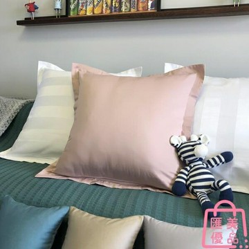 純棉抱枕套靠墊套北歐枕頭套不含芯臥室床頭靠枕套【聚寶屋】