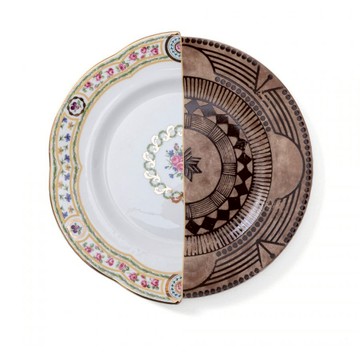 義大利 Seletti 藝術拼接 27.5cm骨瓷圓盤 Hobyo