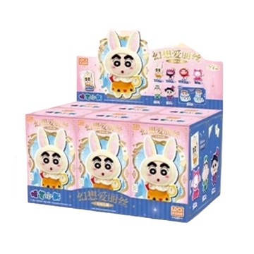 靈動創想 盲盒 蠟筆小新幻想愛麗絲 一中盒6入 (單售) 東海模型