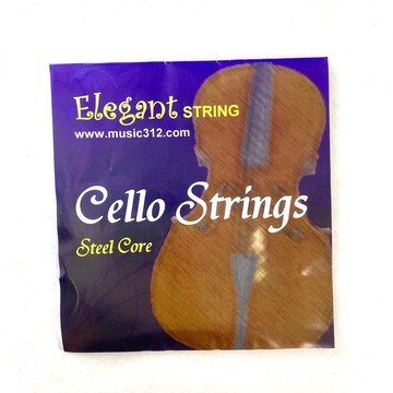 Elegant大提琴弦 -鋼弦-整組1-4弦-愛樂芬音樂