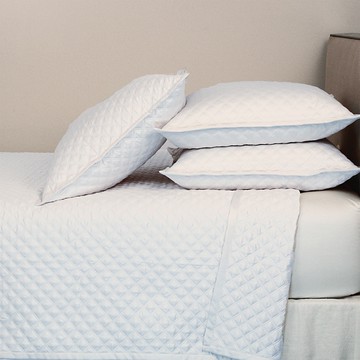 Ann Gish Double Diamond Coverlet Set, Queen