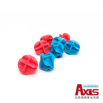axis 艾克思新型葉片式強力去汙洗衣球-中_4入/組
