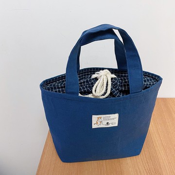日式牛仔藍便當袋 / 手提袋 / 飯盒袋