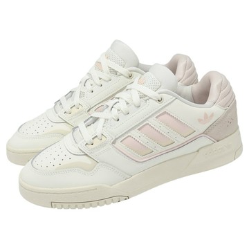 adidas 愛迪達 女款 DROP STEP LOW 2.0 W 運動休閒鞋 JQ0079  23.5cm  白色 + 粉色