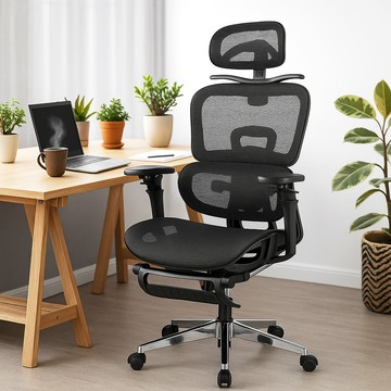 【AOTTO】6D高背耐重人體工學透氣電腦椅(KOC-010)