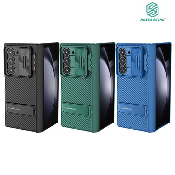 NILLKIN SAMSUNG Z Fold 6 5G 黑鏡 Fold 保護殼(深綠)