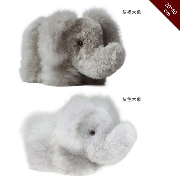 ST.MALO秘魯工匠手工天然羊駝毛-森林動物系列娃娃/鑰匙圈【直送日本】