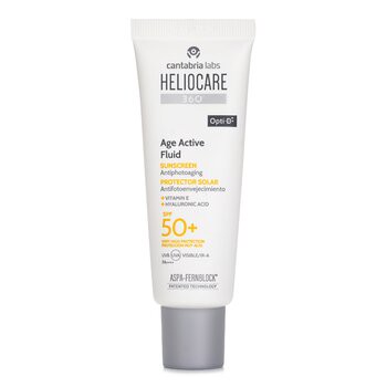 Heliocare by Cantabria Labs 荷麗可 Heliocare 360 活齡抗老防曬液 SPF50 50ml-臉部防曬及古銅粉