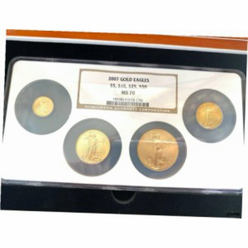送料込・まとめ買い 【品質保証書付】 アンティークコイン NGC PCGS 2007 1/10 oz American Gold Eagle BU  in Velvet B | enmouvement.ch