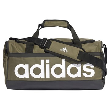 adidas 愛迪達 LINEAR DUFFEL S 圓筒包 HR5354  45 x 23 x 20cm  軍綠色  1個