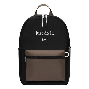 Nike 後背包 書包 多隔層 刺繡 黑 IQ3296-010