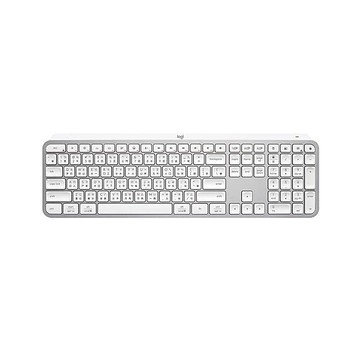【 Logitech 羅技 】MX Keys S 珍珠白 無線 智能鍵盤