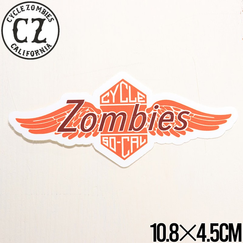 送料無料】Cycle Zombies サイクルゾンビーズ CZ STICKER