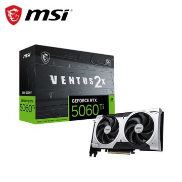微星 RTX5060Ti 8G VENTUS 2X OC PLUS 顯示卡