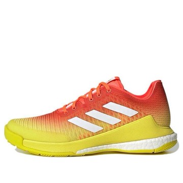 (WMNS) adidas Crazyflight 'Solar Red Acid Yellow'