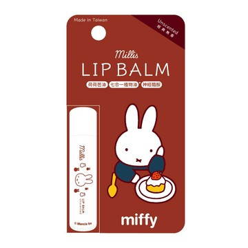 Millis 水漾彈潤護唇膏-經典無香 5g-miffy
