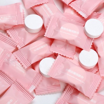 ZUCA”S - 壓縮毛巾 一次性洗臉巾植物纖維潔面巾旅行戶外洗臉巾 - WE-232