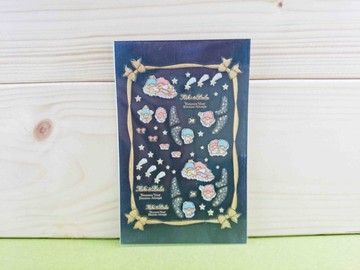 【震撼精品百貨】Little Twin Stars KiKi&LaLa 雙子星小天使~鑽貼-粉金