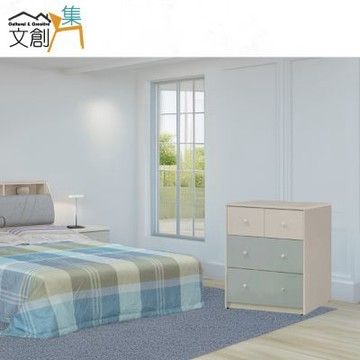 文創集 卡黛亞2.7尺四抽斗櫃-80x40x79cm免組
