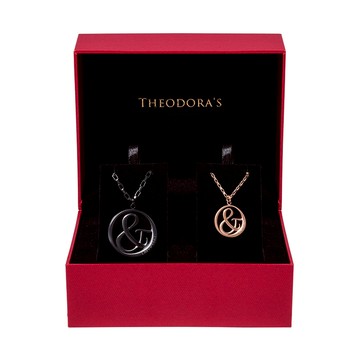 【THEODORA'S】情侶項鍊-21公克西德鋼項鍊-女款-男款 情侶對飾【希奧朵拉】