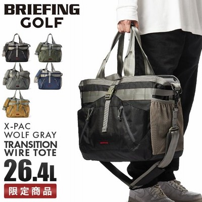 限定品 ブリーフィング ゴルフ トートバッグ ショルダーバッグ 大きめ 大容量 防水 撥水 22FW ミルコレクション BRIEFING GOLF BRG223T30 cop20 在庫限り