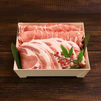 ふるさと納税 関川村 越後もち豚ロース肉(しゃぶしゃぶ用500g・とんかつ用500g)1kg