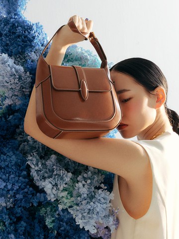 Ecor Medium Shoulder Bag_Brown