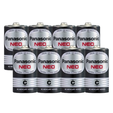 國際牌Panasonic碳鋅電池2號8入裝