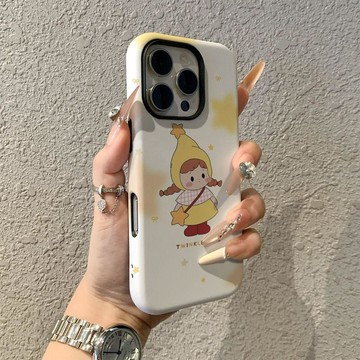 星星小孩蘋果17promax手機殼iPhone16pro卡通15pro女13可愛14新