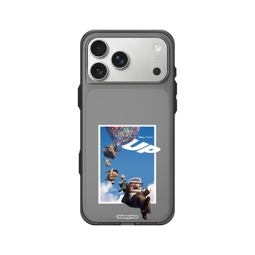 iPhone 17 Pro Max Clear (相機按鈕) 酷墨灰 - 迪士尼-皮克斯 PIXAR - 天外奇蹟 - 冒險就在外面