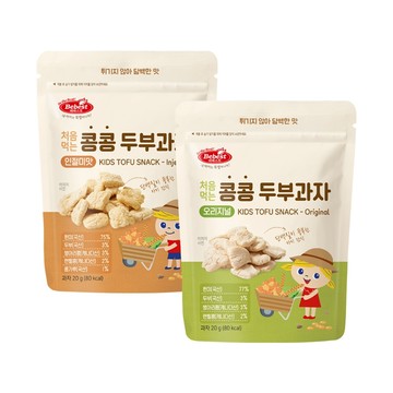 【韓國Bebest】糙米豆腐餅乾20g 副食品 寶寶餅乾 糙米 韓國米餅